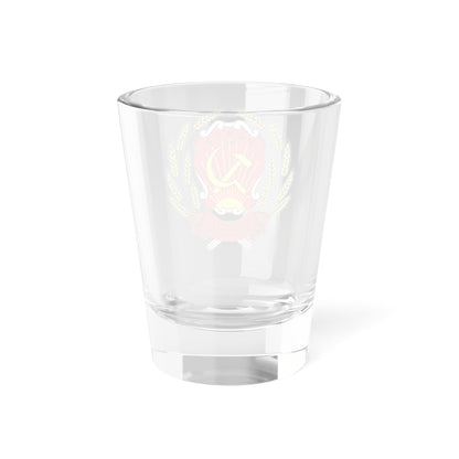 Coat of arms of the Russian Soviet Federative Socialist Republic (1954-1978) - Shot Glass 1.5oz