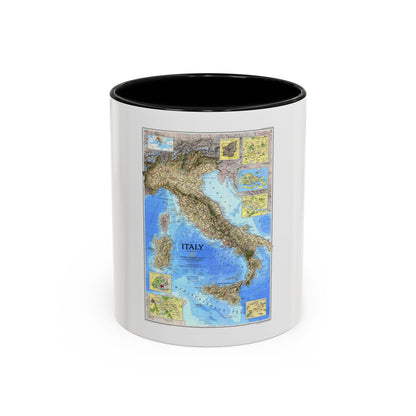 Italy (1995) (Map) Accent Coffee Mug