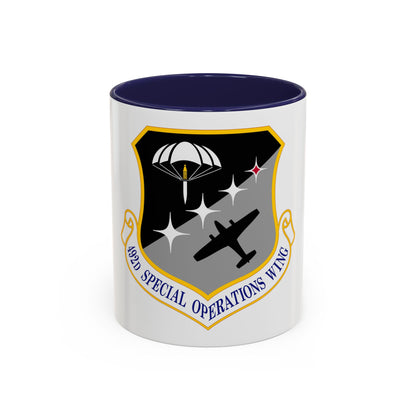 492 Special Operations Wing AFSOC (U.S. Air Force) Accent Coffee Mug