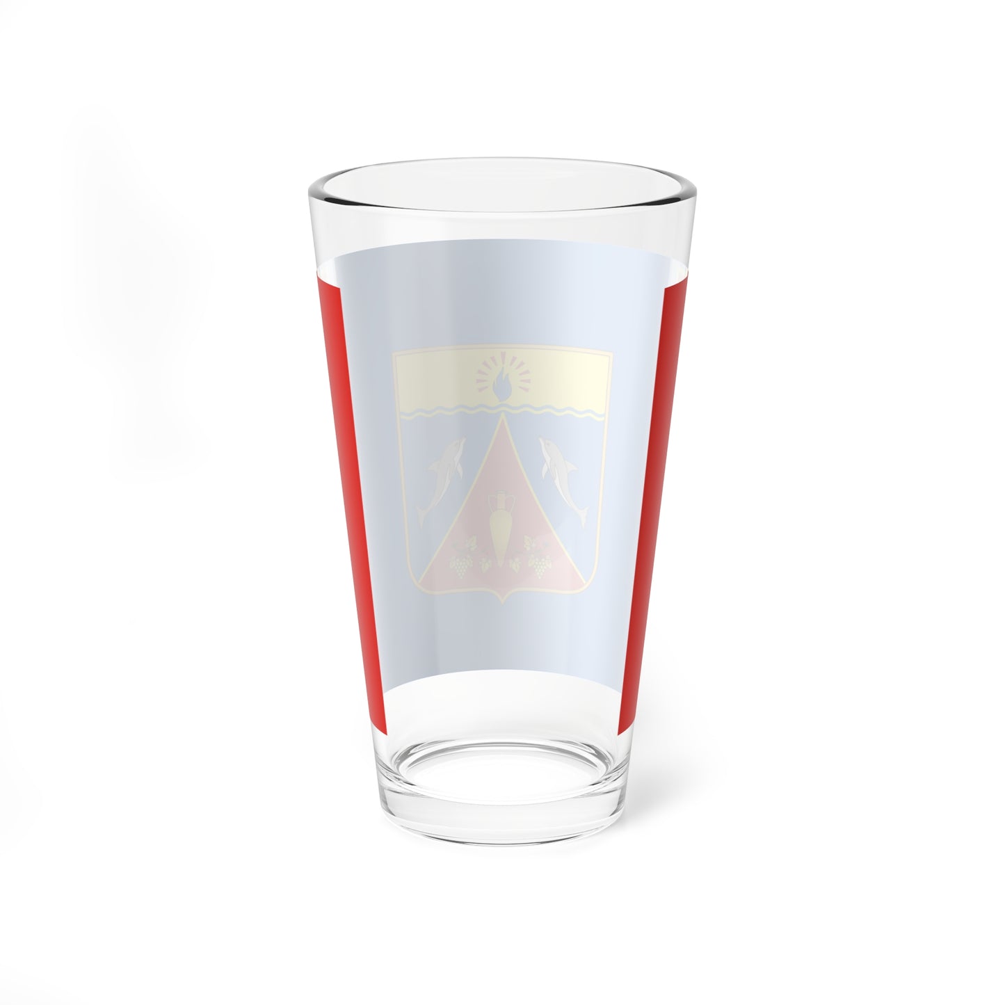 Flag raion Chernomorskiy (Russia) Pint Glass 16oz