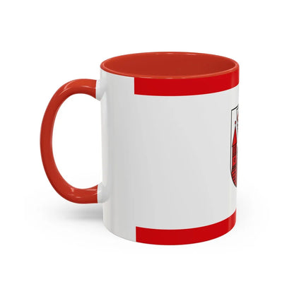 Flag of Cottbus Germany - Accent Coffee Mug-Go Mug Yourself