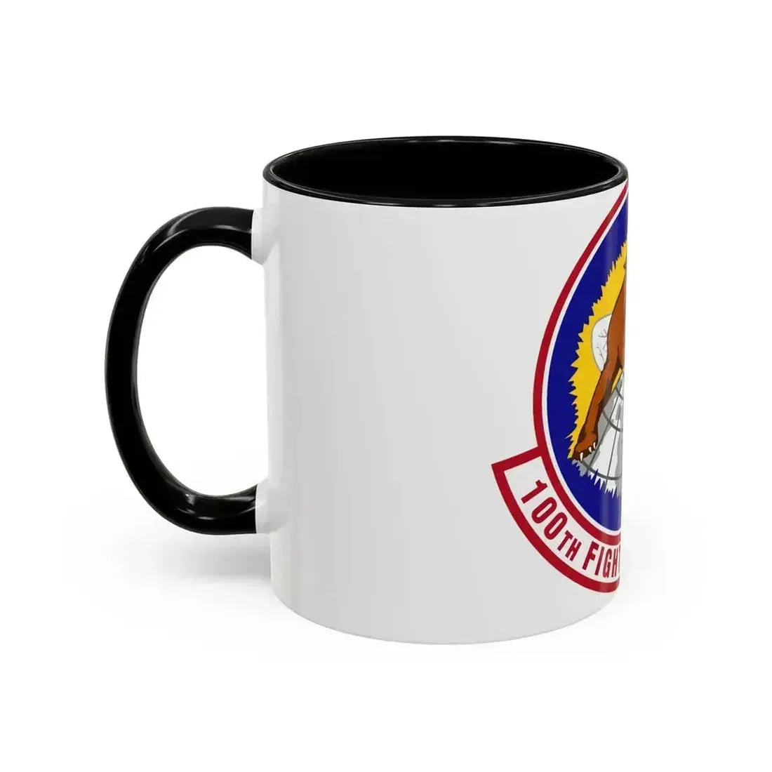 100th Fighter Squadron (U.S. Air Force) Accent Coffee Mug - Go Mug Yourself
