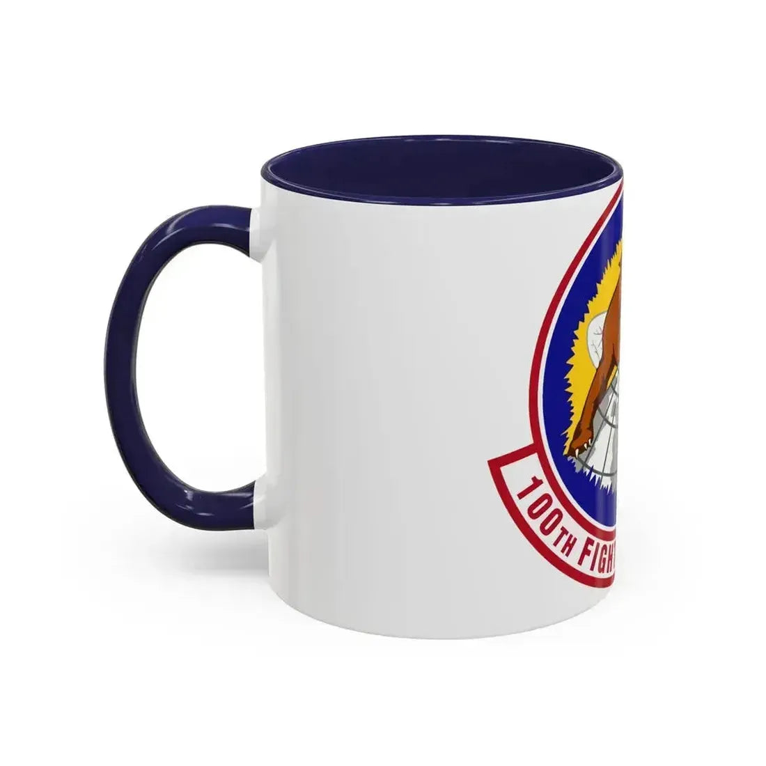 100th Fighter Squadron (U.S. Air Force) Accent Coffee Mug - Go Mug Yourself