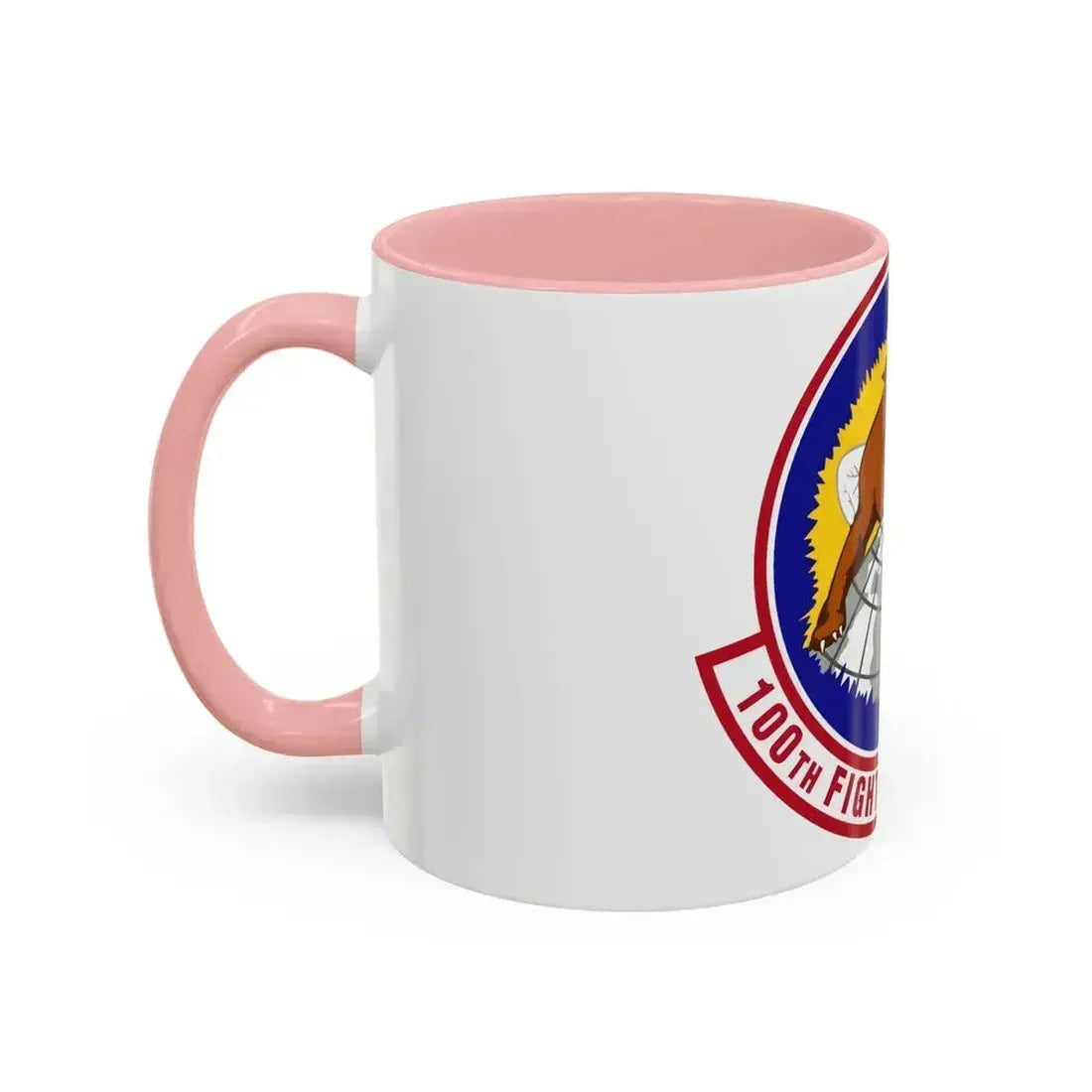100th Fighter Squadron (U.S. Air Force) Accent Coffee Mug - Go Mug Yourself