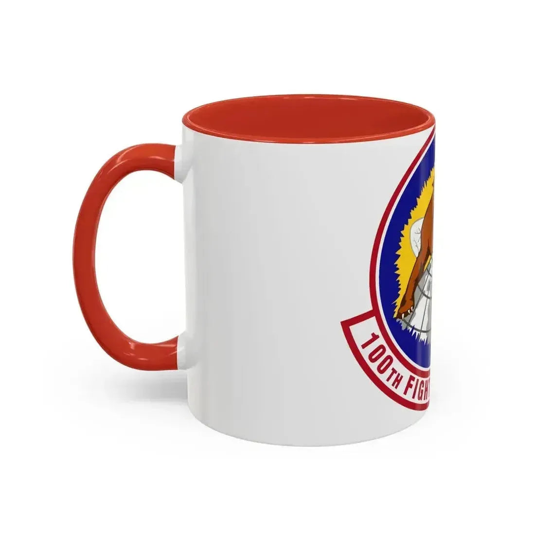 100th Fighter Squadron (U.S. Air Force) Accent Coffee Mug - Go Mug Yourself