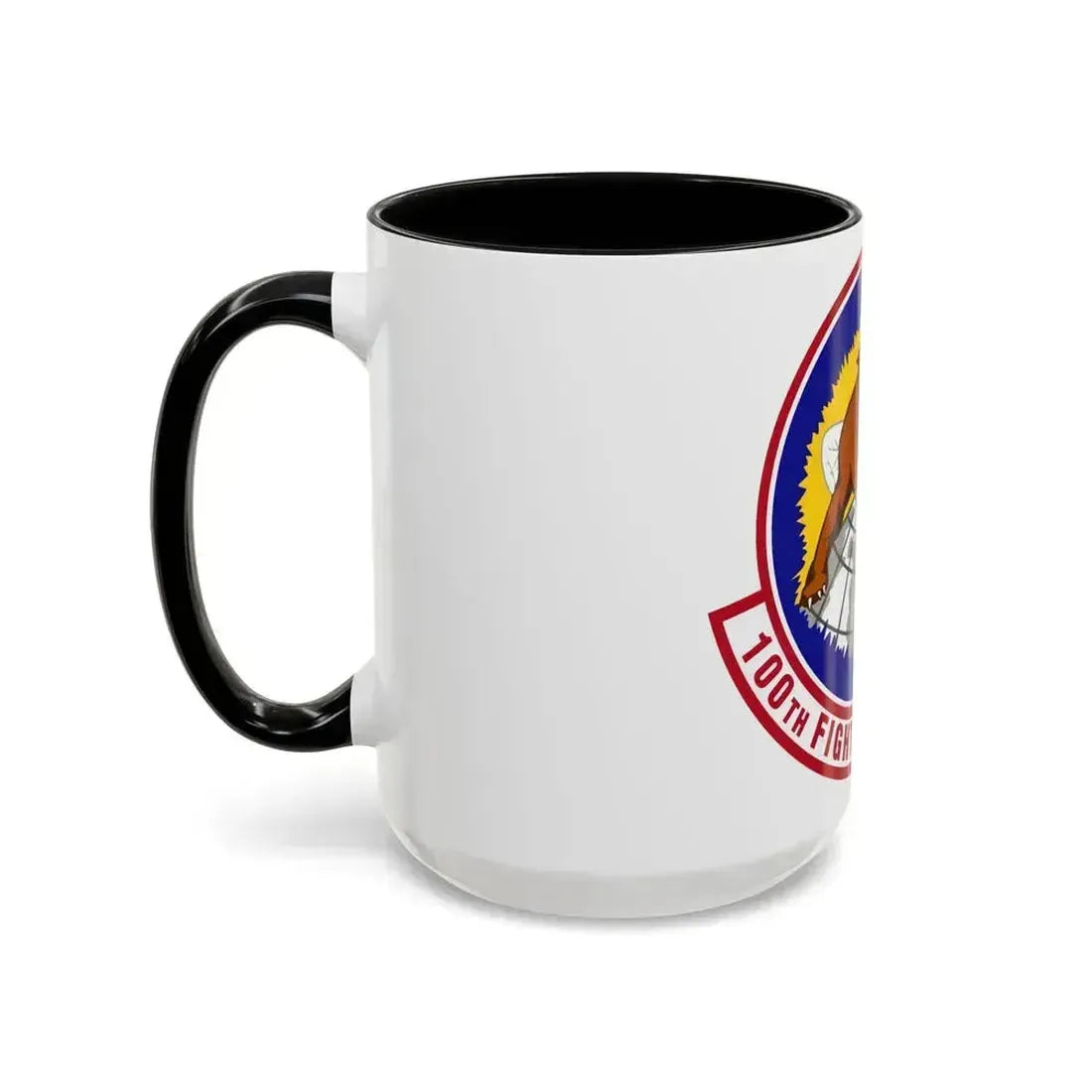 100th Fighter Squadron (U.S. Air Force) Accent Coffee Mug - Go Mug Yourself