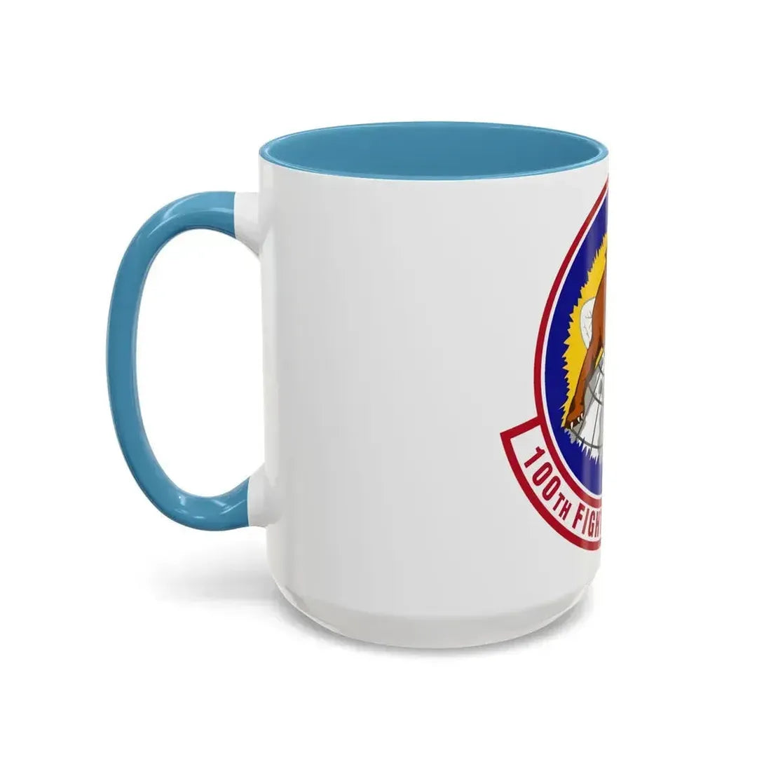 100th Fighter Squadron (U.S. Air Force) Accent Coffee Mug - Go Mug Yourself