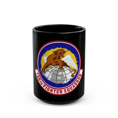 100th Fighter Squadron (U.S. Air Force) Black Coffee Mug 15oz - Go Mug Yourself