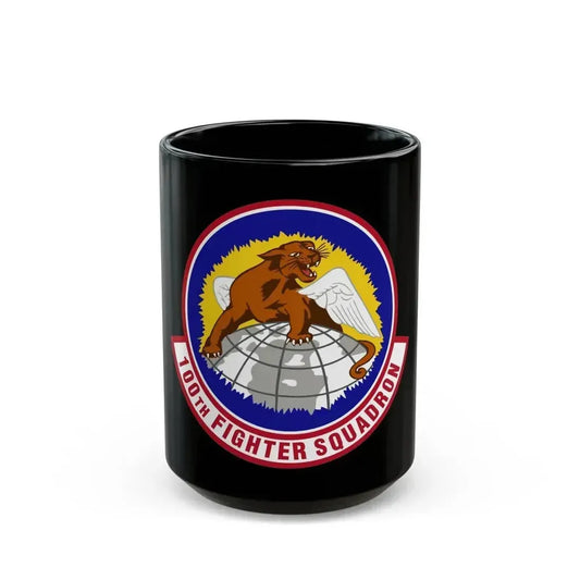 100th Fighter Squadron (U.S. Air Force) Black Coffee Mug 15oz - Go Mug Yourself