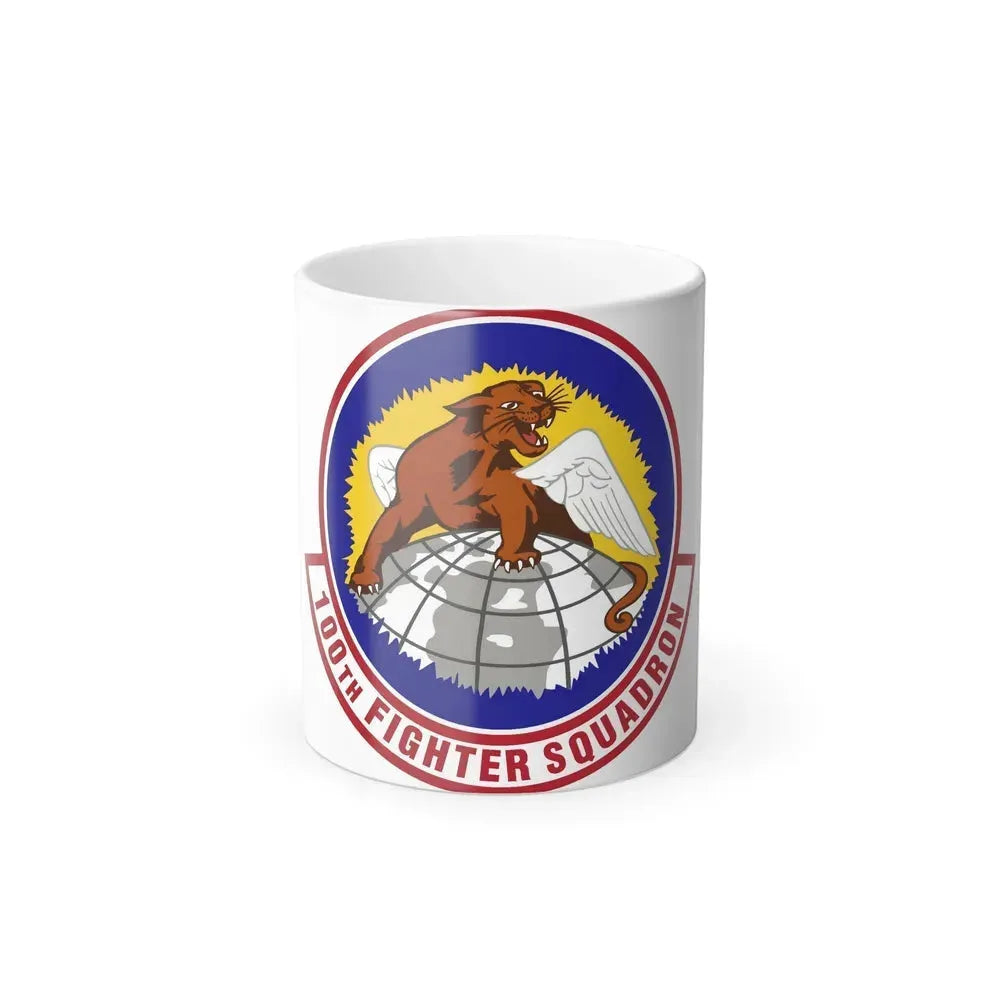 100th Fighter Squadron (U.S. Air Force) Color Changing Coffee Mug 11oz - Go Mug Yourself