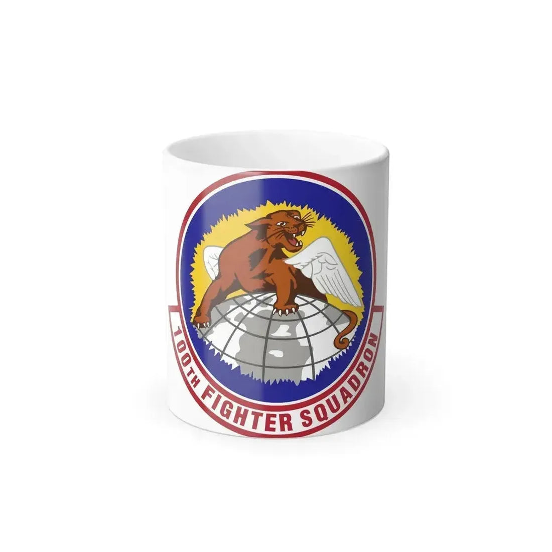 100th Fighter Squadron (U.S. Air Force) Color Changing Coffee Mug 11oz - Go Mug Yourself