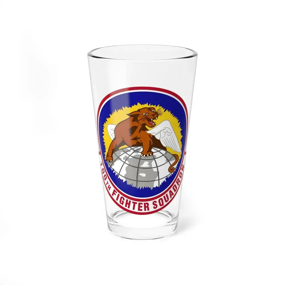 100th Fighter Squadron (U.S. Air Force) Pint Glass 16oz 16oz - Go Mug Yourself