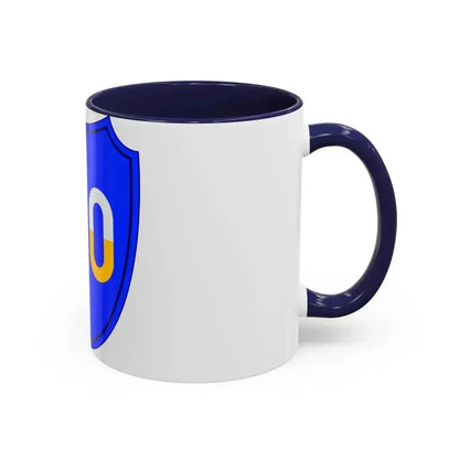 100th Infantry Division SSI (U.S. Army) Accent Coffee Mug - Go Mug Yourself