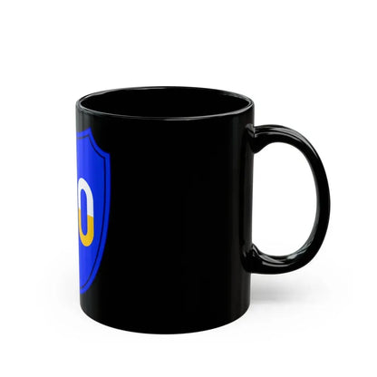 100th Infantry Division SSI (U.S. Army) Black Coffee Mug - Go Mug Yourself