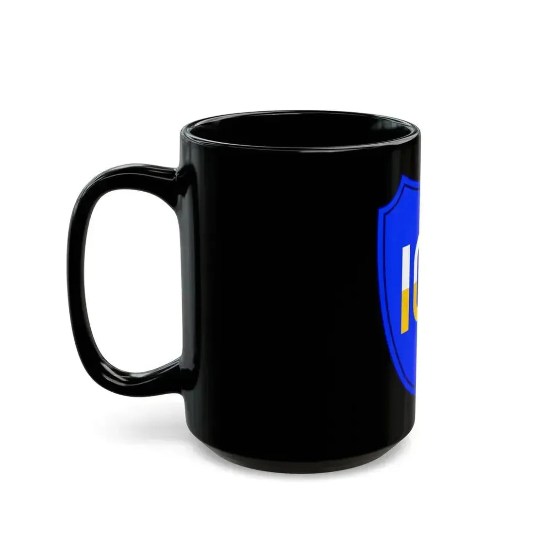 100th Infantry Division SSI (U.S. Army) Black Coffee Mug - Go Mug Yourself