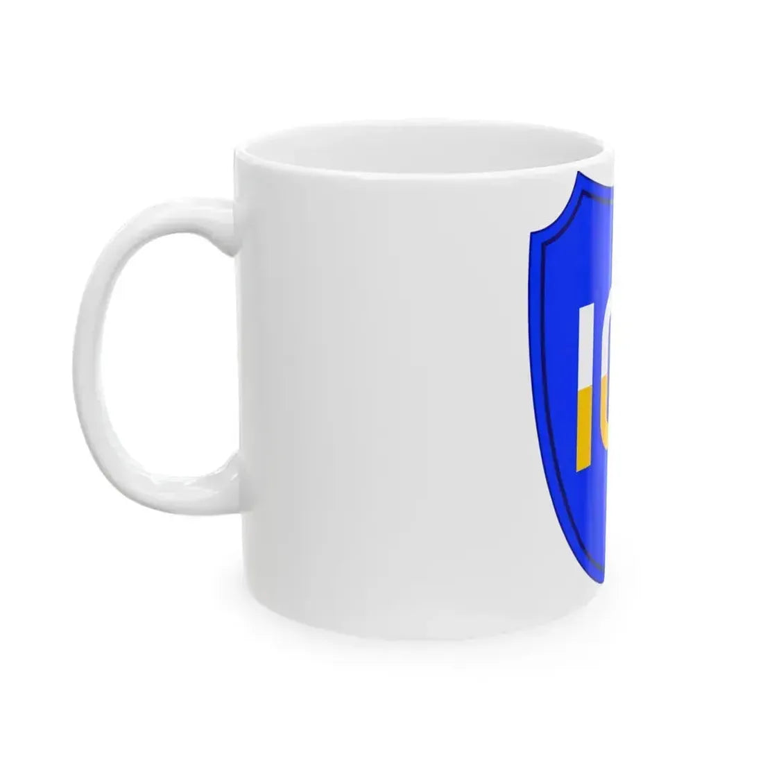 100th Infantry Division SSI (U.S. Army) White Coffee Mug - Go Mug Yourself
