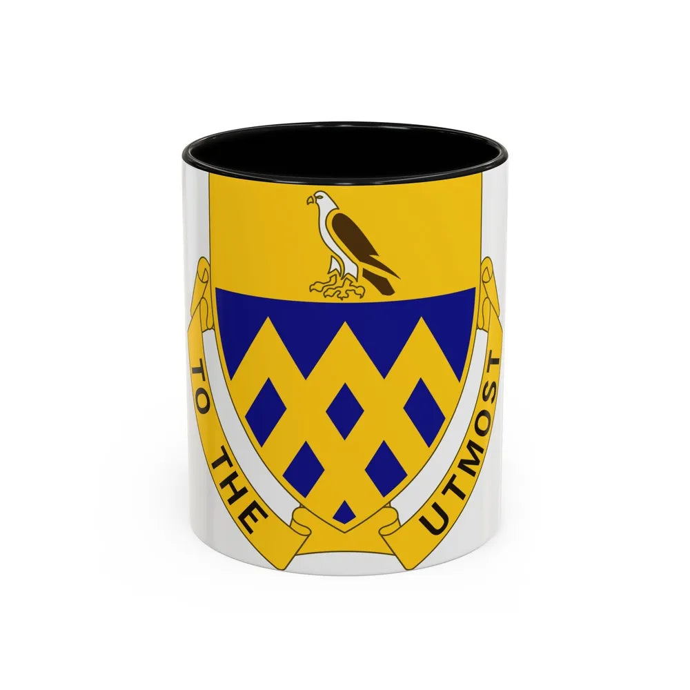 101 Cavalry Regiment (U.S. Army) Accent Coffee Mug-11oz-Black-Go Mug Yourself