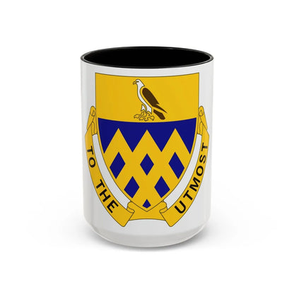 101 Cavalry Regiment (U.S. Army) Accent Coffee Mug-15oz-Black-Go Mug Yourself