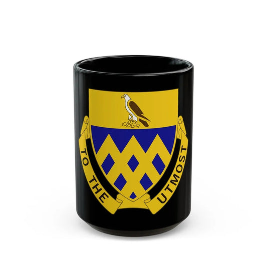 101 Cavalry Regiment (U.S. Army) Black Coffee Mug-15oz-Go Mug Yourself