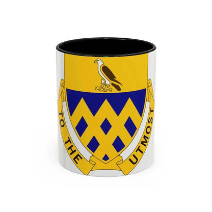 101 Cavalry Regiment (U.S. Army) Accent Coffee Mug 11oz Black - Go Mug Yourself