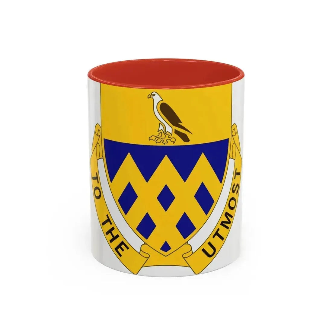 101 Cavalry Regiment (U.S. Army) Accent Coffee Mug 11oz Red - Go Mug Yourself