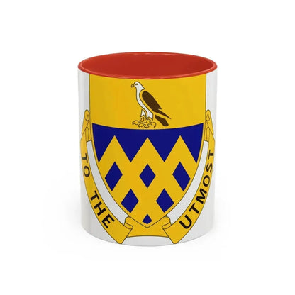 101 Cavalry Regiment (U.S. Army) Accent Coffee Mug 11oz Red - Go Mug Yourself