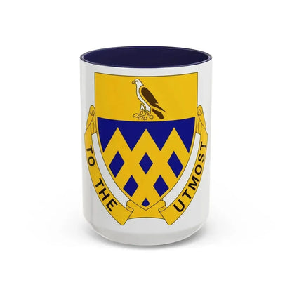 101 Cavalry Regiment (U.S. Army) Accent Coffee Mug 15oz Navy - Go Mug Yourself