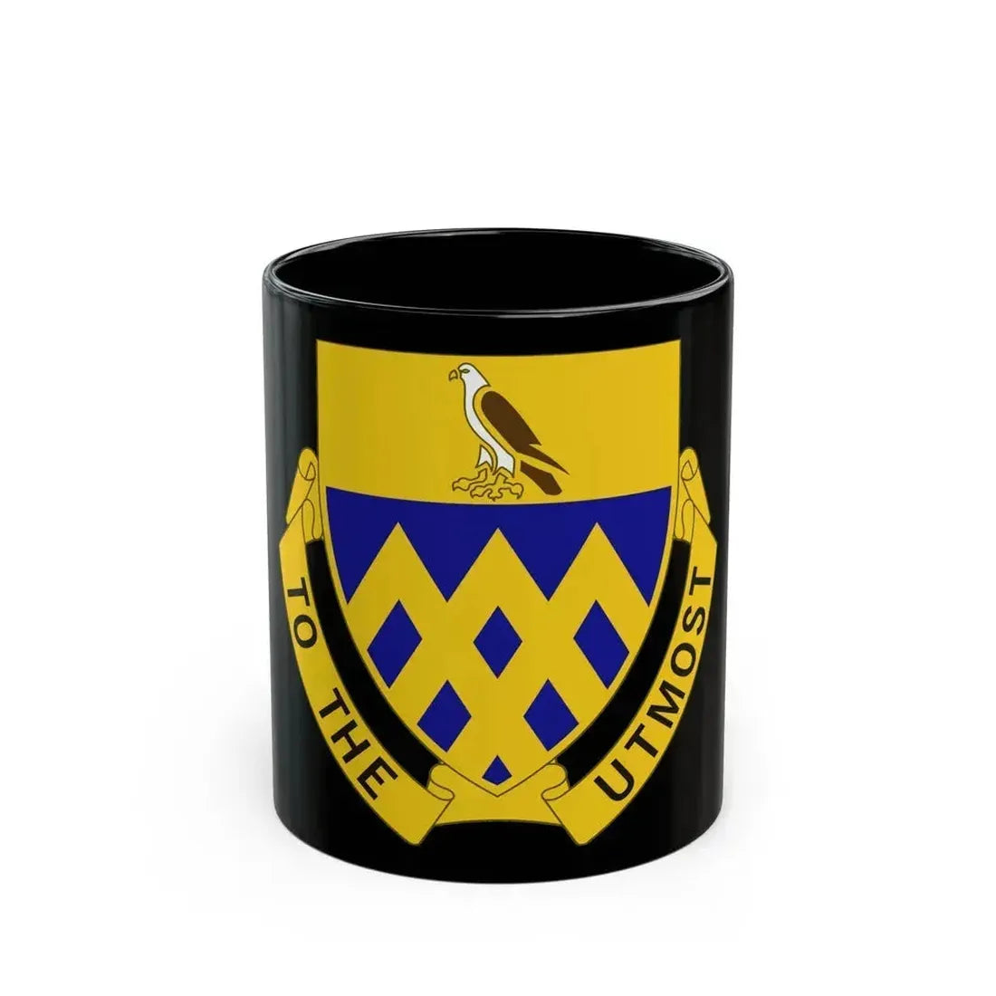 101 Cavalry Regiment (U.S. Army) Black Coffee Mug 11oz - Go Mug Yourself