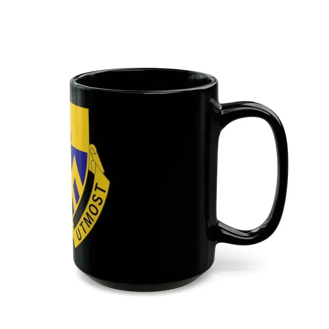101 Cavalry Regiment (U.S. Army) Black Coffee Mug - Go Mug Yourself