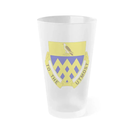 101 Cavalry Regiment (U.S. Army) Frosted Pint Glass 16oz Default Title - Go Mug Yourself