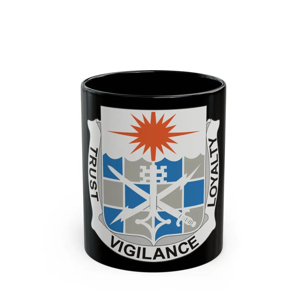 101 Military Intelligence Battalion (U.S. Army) Black Coffee Mug-11oz-Go Mug Yourself