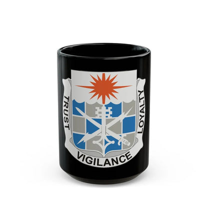 101 Military Intelligence Battalion (U.S. Army) Black Coffee Mug-15oz-Go Mug Yourself