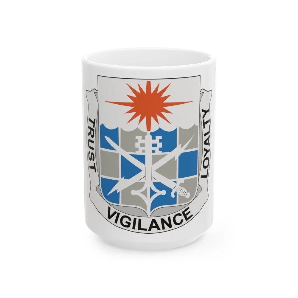 101 Military Intelligence Battalion (U.S. Army) White Coffee Mug-15oz-Go Mug Yourself