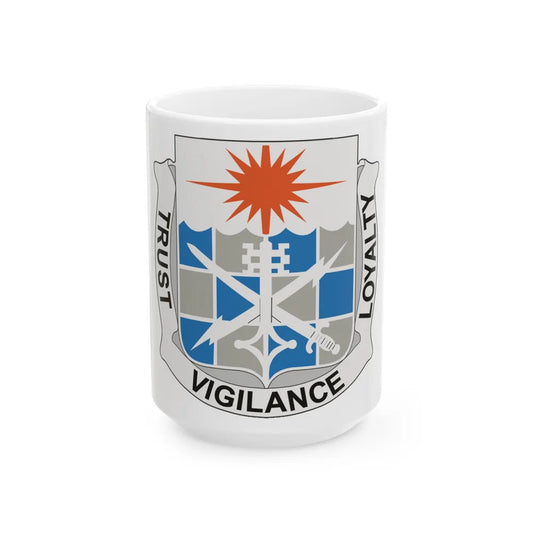 101 Military Intelligence Battalion (U.S. Army) White Coffee Mug-15oz-Go Mug Yourself