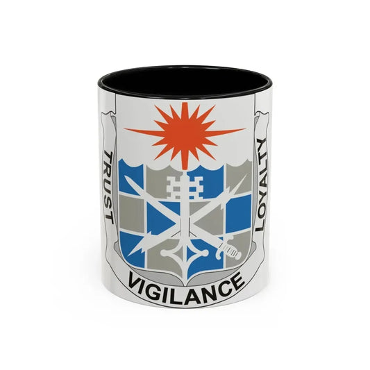 101 Military Intelligence Battalion (U.S. Army) Accent Coffee Mug 11oz Black - Go Mug Yourself