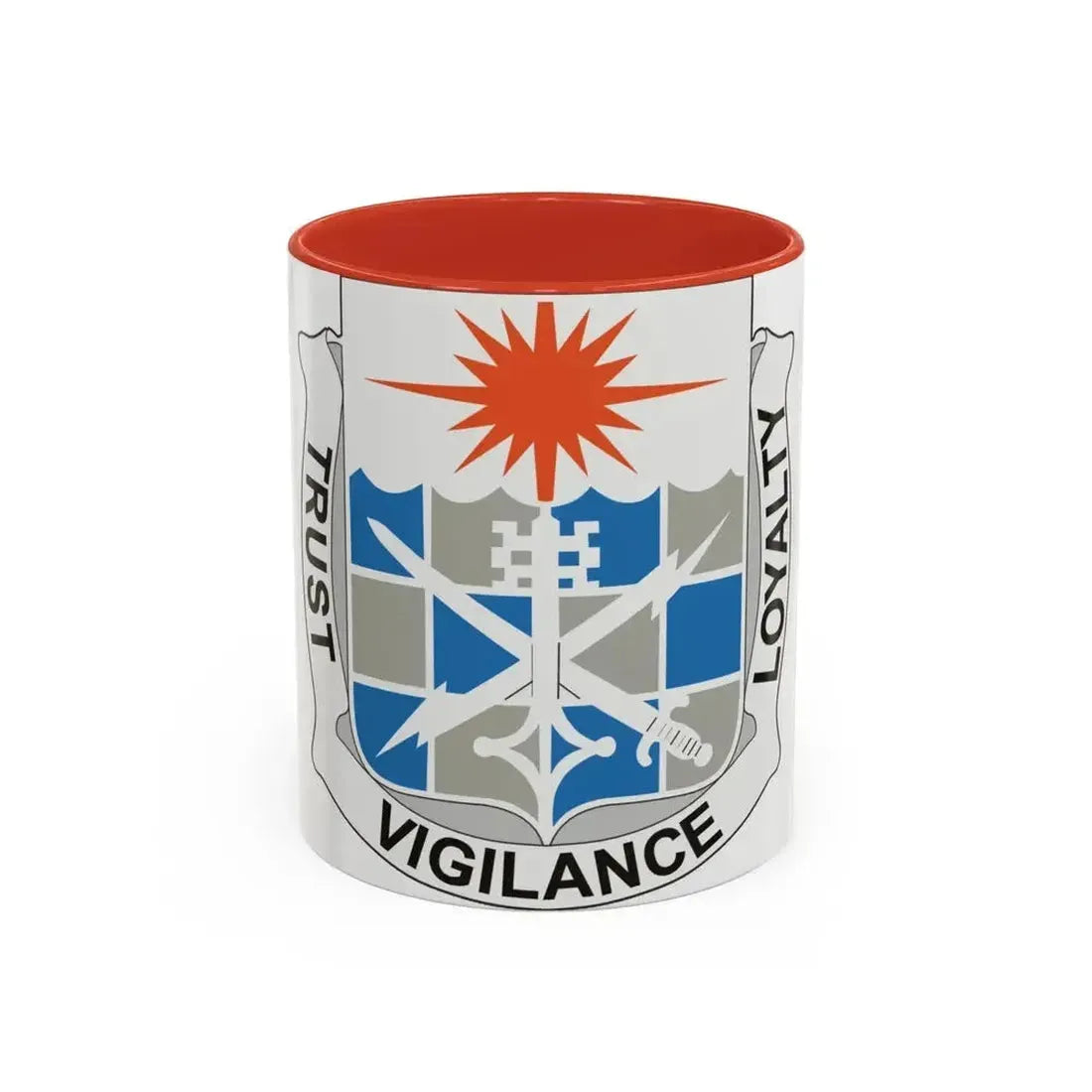 101 Military Intelligence Battalion (U.S. Army) Accent Coffee Mug 11oz Red - Go Mug Yourself