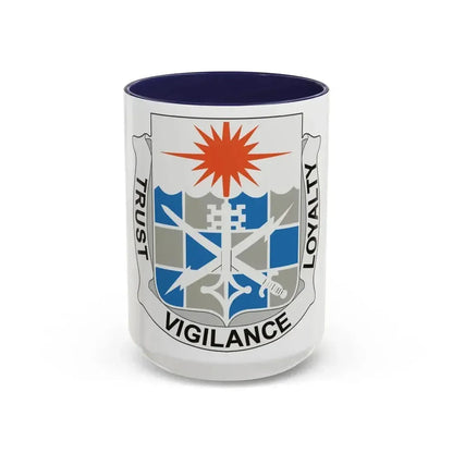 101 Military Intelligence Battalion (U.S. Army) Accent Coffee Mug 15oz Navy - Go Mug Yourself