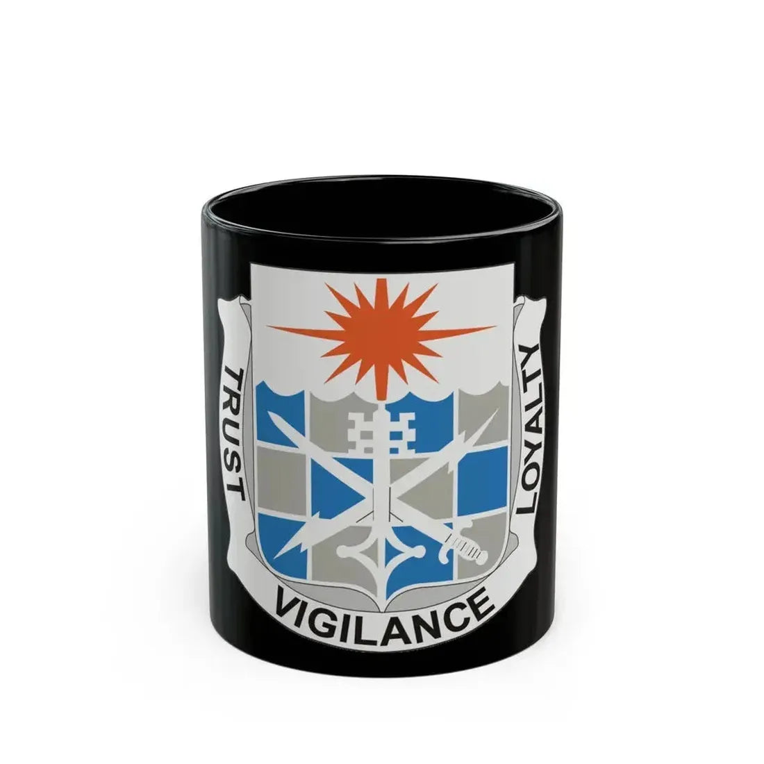 101 Military Intelligence Battalion (U.S. Army) Black Coffee Mug 11oz - Go Mug Yourself
