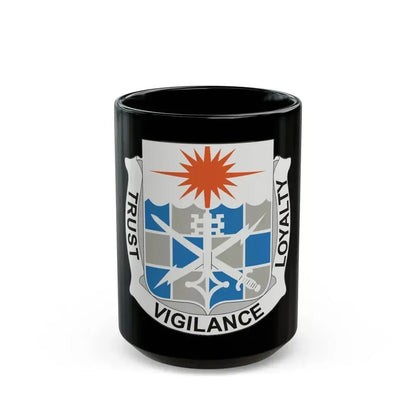 101 Military Intelligence Battalion (U.S. Army) Black Coffee Mug 15oz - Go Mug Yourself