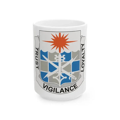 101 Military Intelligence Battalion (U.S. Army) White Coffee Mug 15oz - Go Mug Yourself