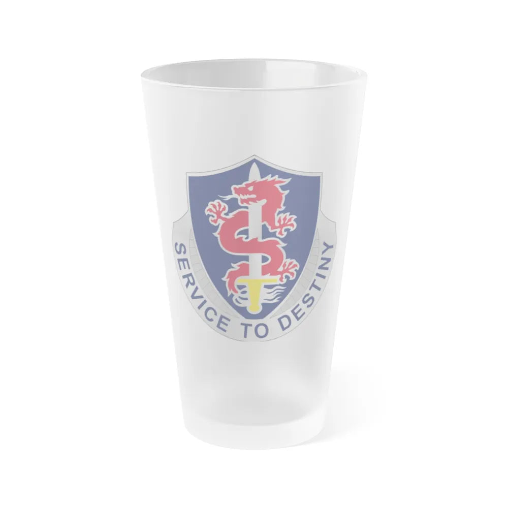 101 Personnel Services Battalion (U.S. Army) Frosted Pint Glass 16oz-Go Mug Yourself