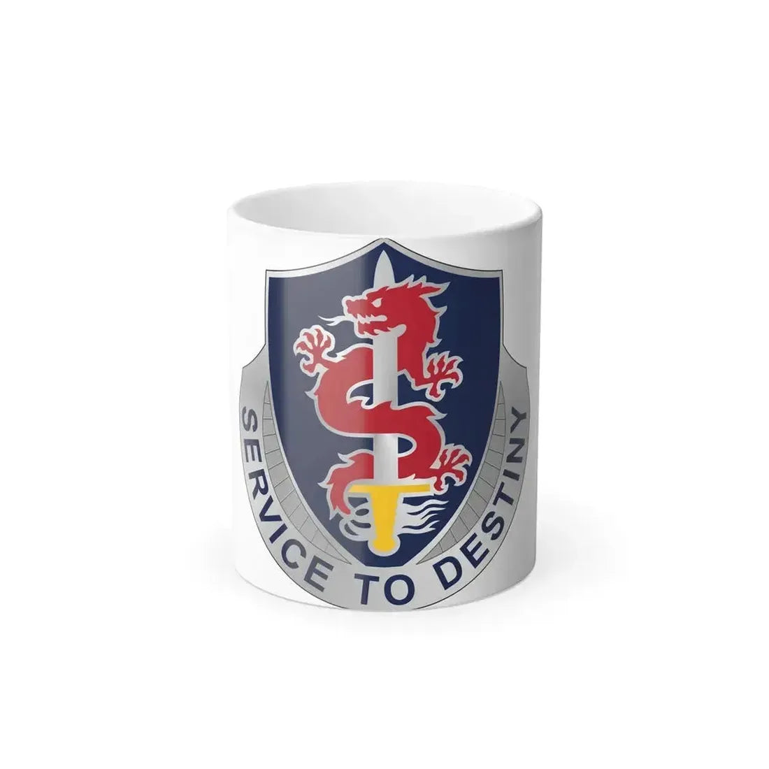 101 Personnel Services Battalion (U.S. Army) Color Changing Coffee Mug 11oz - Go Mug Yourself