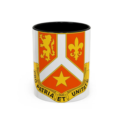 101 Signal Battalion (U.S. Army) Accent Coffee Mug-11oz-Black-Go Mug Yourself