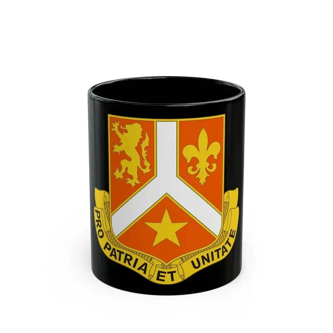 101 Signal Battalion (U.S. Army) Black Coffee Mug 11oz - Go Mug Yourself