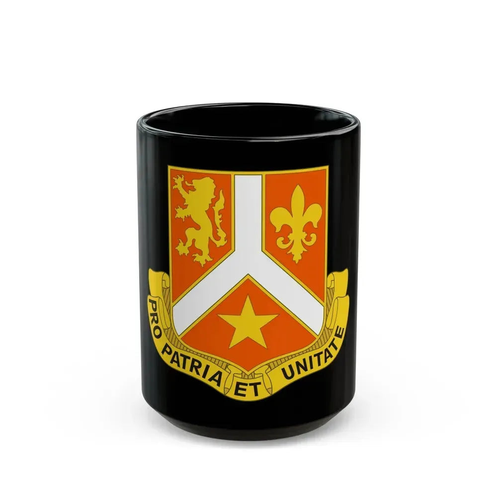 101 Signal Battalion (U.S. Army) Black Coffee Mug 15oz - Go Mug Yourself