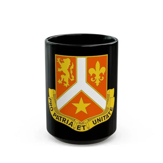 101 Signal Battalion (U.S. Army) Black Coffee Mug 15oz - Go Mug Yourself