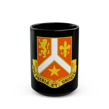 101 Signal Battalion (U.S. Army) Black Coffee Mug 15oz - Go Mug Yourself