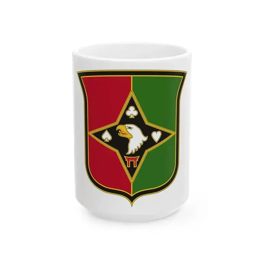 101 Sustainment Brigade 2 (U.S. Army) White Coffee Mug 15oz - Go Mug Yourself