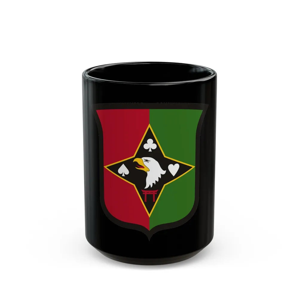 101 Sustainment Brigade (U.S. Army) Black Coffee Mug-15oz-Go Mug Yourself