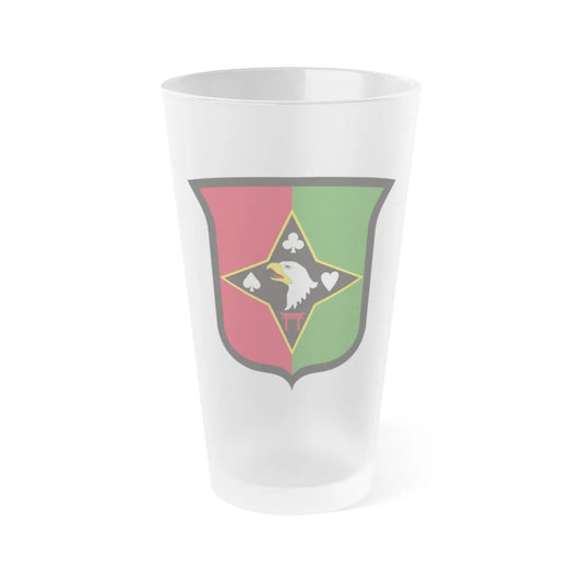 101 Sustainment Brigade (U.S. Army) Frosted Pint Glass 16oz-Go Mug Yourself